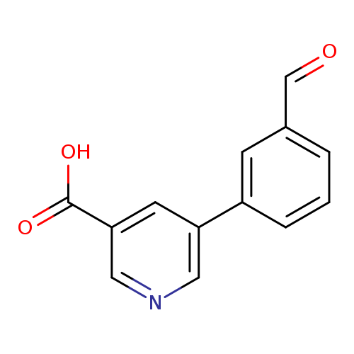3-(4-Methoxycarbonylpyridin-3-yl)benzaldehyde