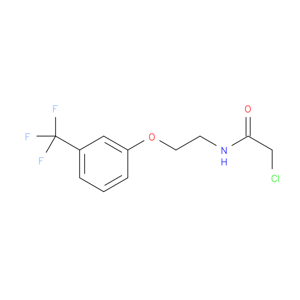 2-chloro-N-{2-[3-(trifluoromethyl)phenoxy]ethyl}acetamide