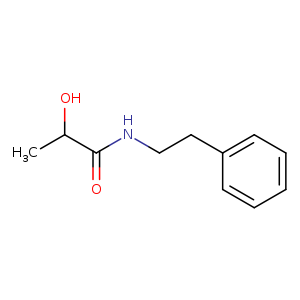 2-hydroxy-N-(2-phenylethyl)propanamide