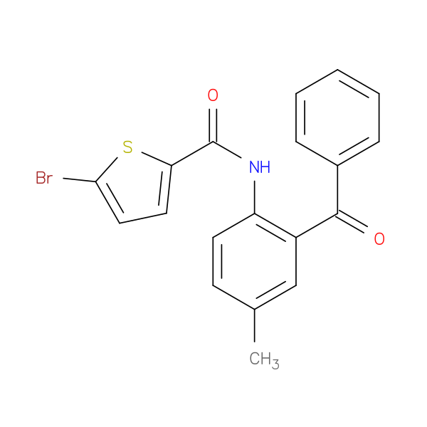 N-(2-benzoyl-4-methylphenyl)-5-bromothiophene-2-carboxamide