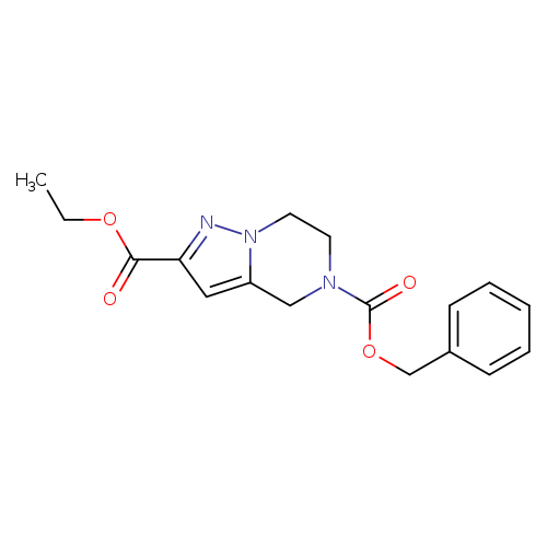 5-Benzyl 2-Ethyl 6,7-Dihydropyrazolo[1,5-A]Pyrazine-2,5(4H)-Dicarboxylate