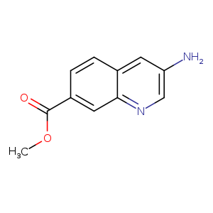 7-Quinolinecarboxylic acid, 3-amino-, methyl ester