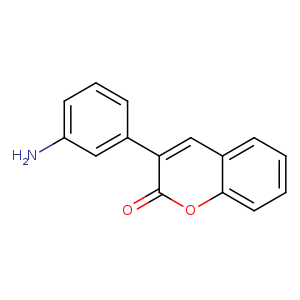 2H-1-Benzopyran-2-one, 3-(3-aminophenyl)-