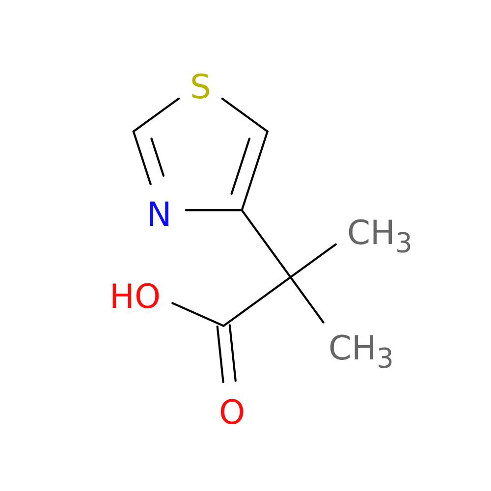 2-methyl-2-(1,3-thiazol-4-yl)propanoic acid