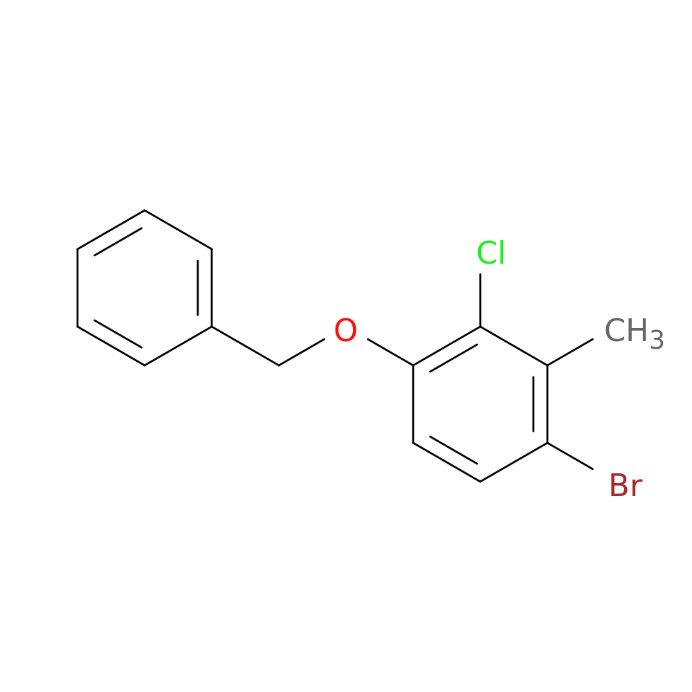 1-(Benzyloxy)-4-bromo-2-chloro-3-methylbenzene