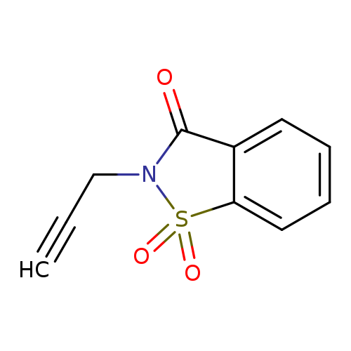 2-(2-propynyl)-1,2-benzisothiazol-3(2H)-one 1,1-dioxide