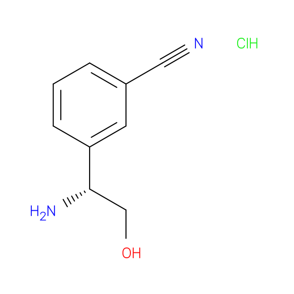 (R)-3-(1-Amino-2-hydroxyethyl)benzonitrile hydrochloride