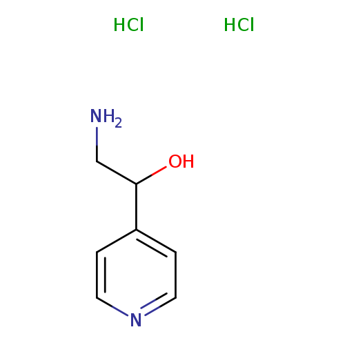 2-amino-1-(pyridin-4-yl)ethan-1-ol dihydrochloride