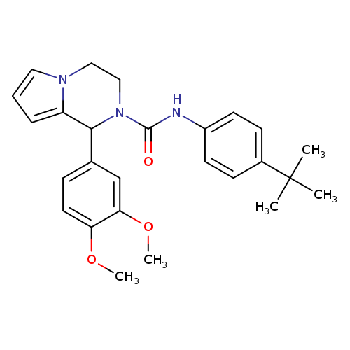 N-(4-tert-butylphenyl)-1-(3,4-dimethoxyphenyl)-1H,2H,3H,4H-pyrrolo[1,2-a]pyrazine-2-carboxamide