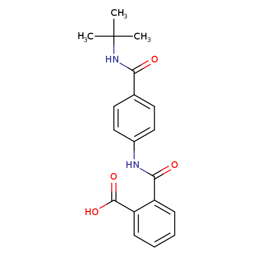 2-((4-(tert-Butylcarbamoyl)phenyl)carbamoyl)benzoic acid