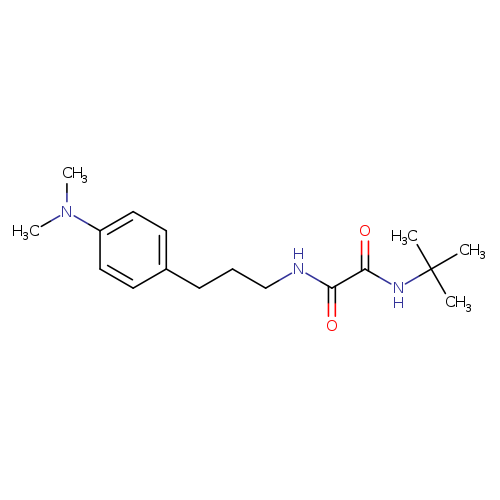 N-tert-butyl-N'-{3-[4-(dimethylamino)phenyl]propyl}ethanediamide
