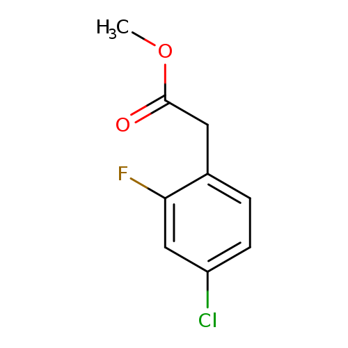 Methyl 2-(4-chloro-2-fluorophenyl)acetate