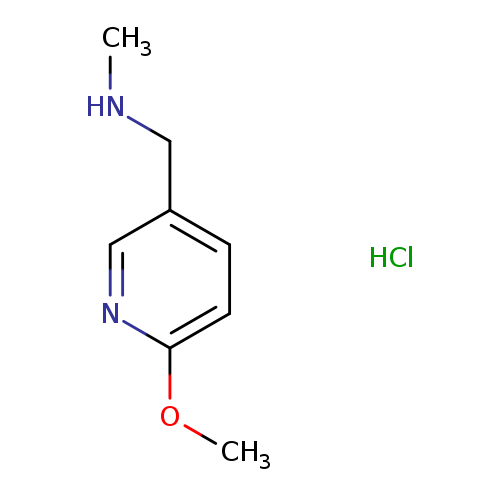 [(6-methoxypyridin-3-yl)methyl](methyl)amine hydrochloride
