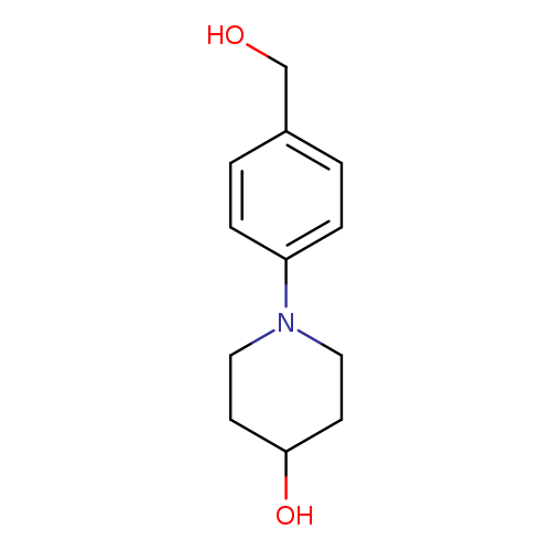 1-(4-Hydroxymethylphenyl)piperidin-4-ol