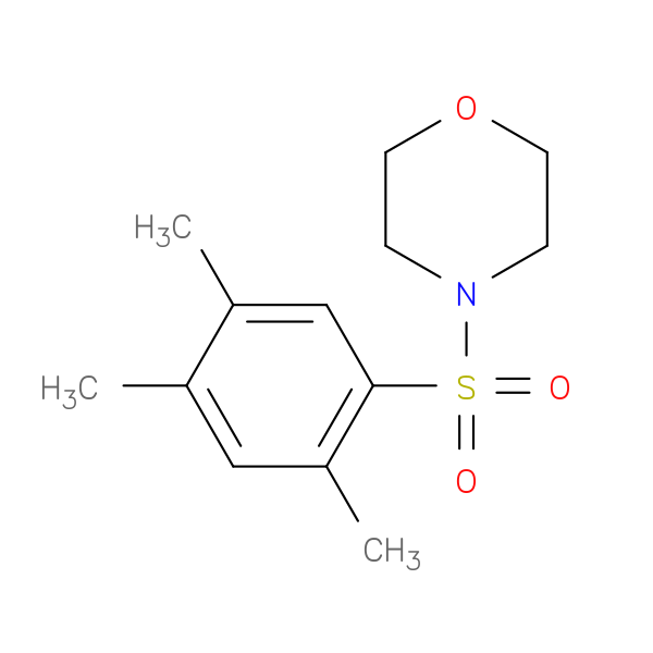 4-(2,4,5-Trimethyl-benzenesulfonyl)-morpholine