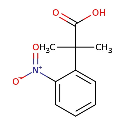 Benzeneacetic acid, α,α-dimethyl-2-nitro-