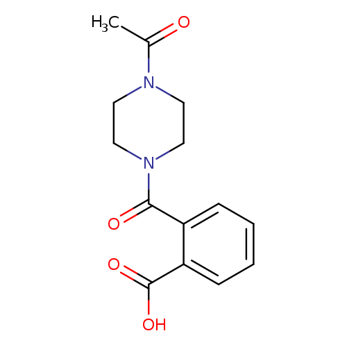 2-(4-Acetylpiperazine-1-carbonyl)benzoic acid