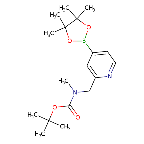 tert-butylN-methyl-N-{[4-(4,4,5,5-tetramethyl-1,3,2-dioxaborolan-2-yl)pyridin-2-yl]methyl}carbamate