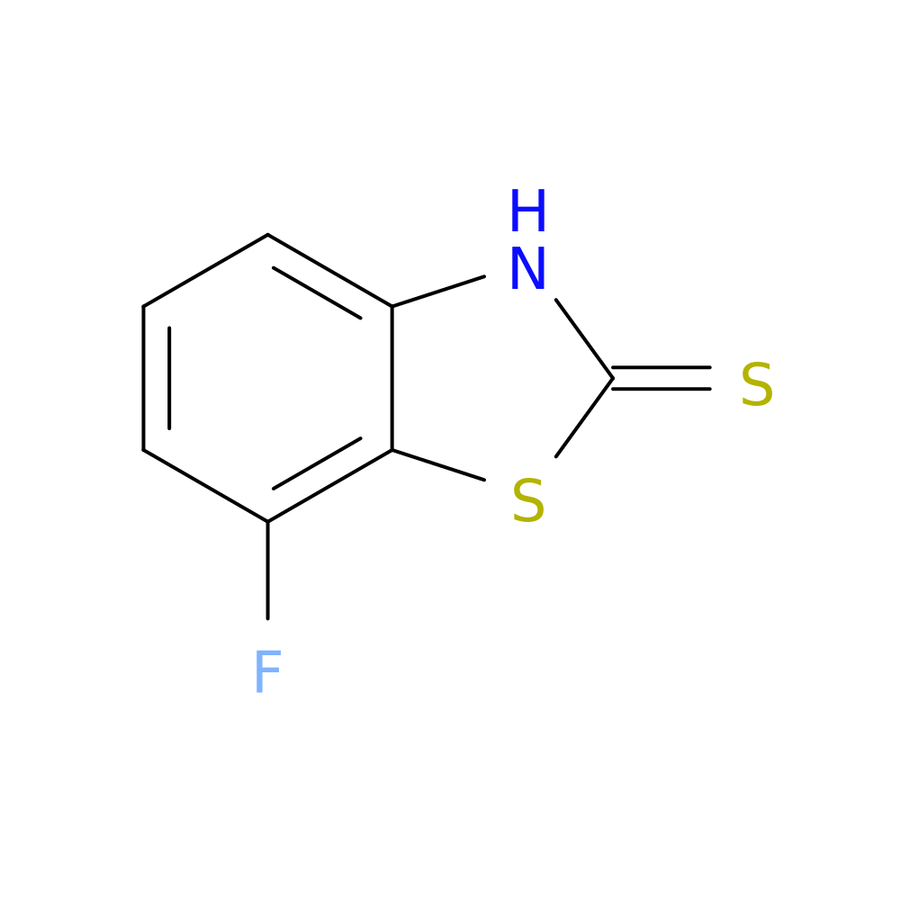 7-Fluorobenzo[d]thiazole-2(3H)-thione
