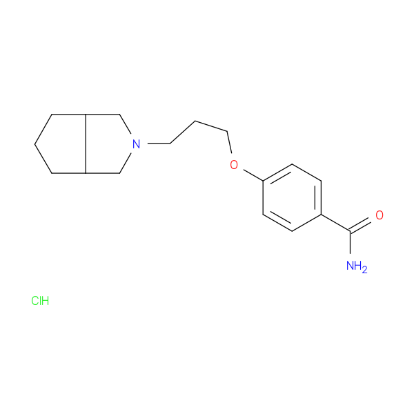 4-(3-(Hexahydrocyclopenta[c]pyrrol-2(1H)-yl)propoxy)benzamide hydrochloride