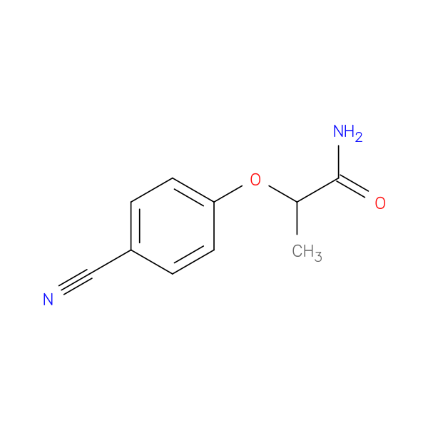 2-(4-cyanophenoxy)propanamide