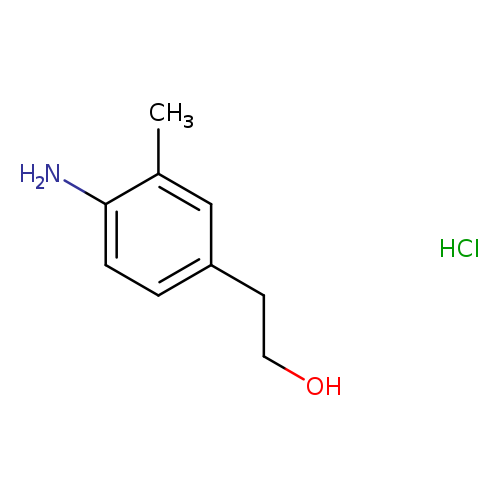 2-(4-amino-3-methylphenyl)ethan-1-olhydrochloride