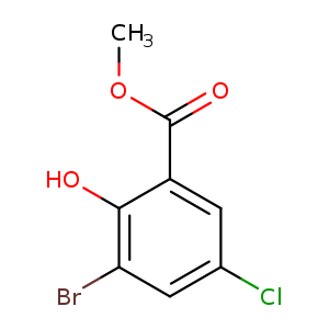 Methyl 3-bromo-5-chloro-2-hydroxybenzoate