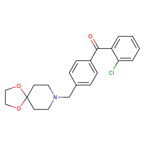(4-(1,4-Dioxa-8-azaspiro[4.5]decan-8-ylmethyl)phenyl)(2-chlorophenyl)methanone