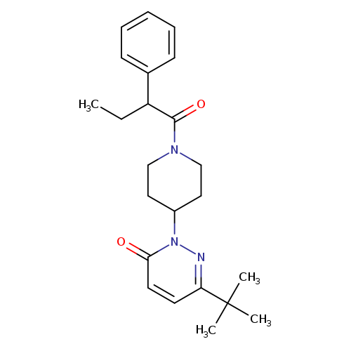 6-tert-butyl-2-[1-(2-phenylbutanoyl)piperidin-4-yl]-2,3-dihydropyridazin-3-one