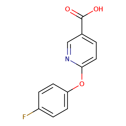 6-(4-Fluorophenoxy)pyridine-3-carboxylic acid