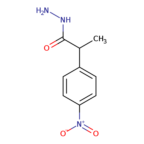 2-(4-nitrophenyl)propanehydrazide