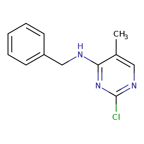 N-BENZYL-2-CHLORO-5-METHYL-PYRIMIDIN-4-AMINE
