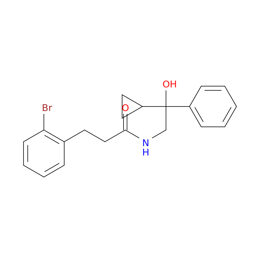 3-(2-bromophenyl)-N-(2-cyclopropyl-2-hydroxy-2-phenylethyl)propanamide