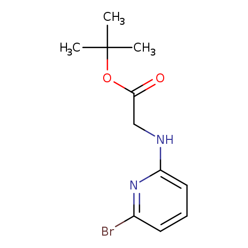 tert-butyl 2-[(6-bromopyridin-2-yl)amino]acetate