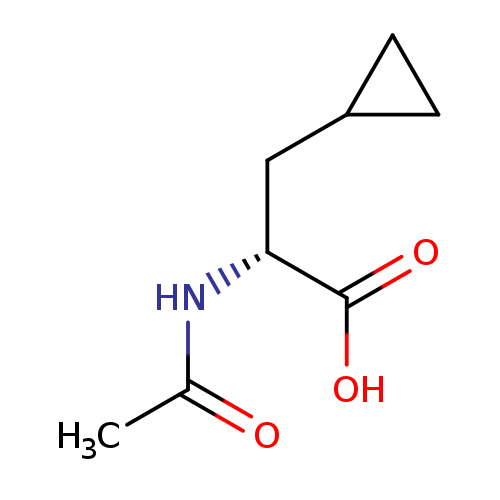 (R)-2-Acetylamino-3-cyclopropylpropionic acid