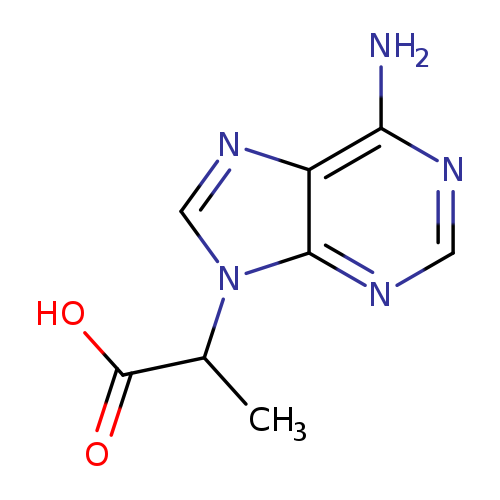 2-(6-amino-9H-purin-9-yl)propanoic acid