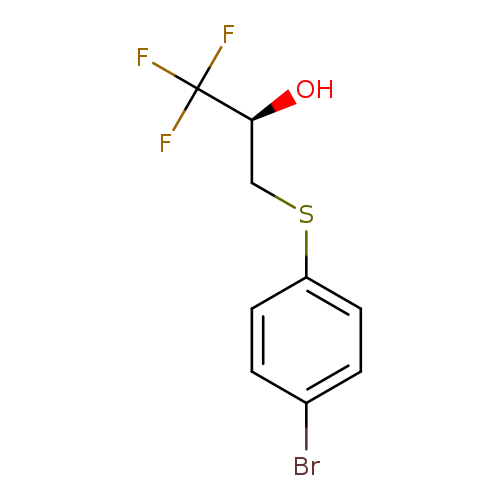 (2R)-3-[(4-bromophenyl)sulfanyl]-1,1,1-trifluoropropan-2-ol