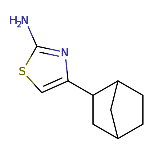 4-{bicyclo[2.2.1]heptan-2-yl}-1,3-thiazol-2-amine
