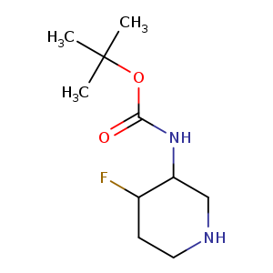 3-(Boc-amino)-4-fluoropiperidine