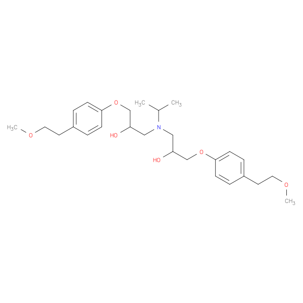 1,1'-[(1-Methylethyl)imino]bis[3-[4-(2-methoxyethyl)phenoxy]-2-propanol