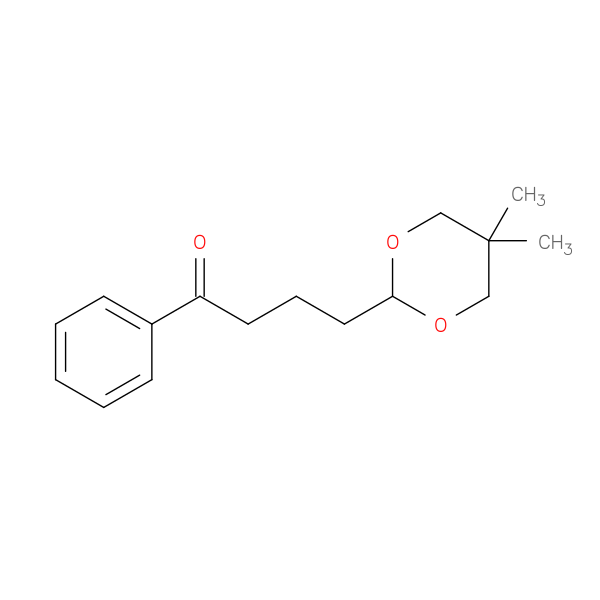 4-(5,5-Dimethyl-1,3-dioxan-2-yl)butyrophenone