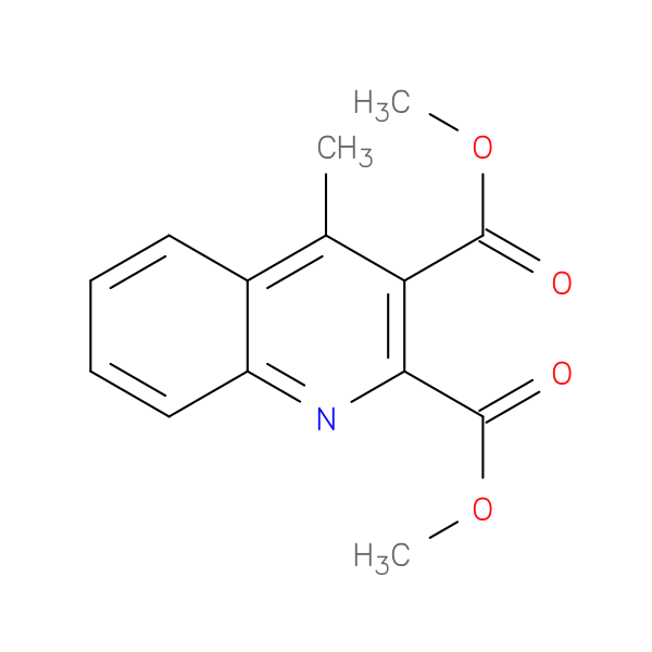 2,3-Quinolinedicarboxylic acid, 4-methyl-, 2,3-dimethyl ester