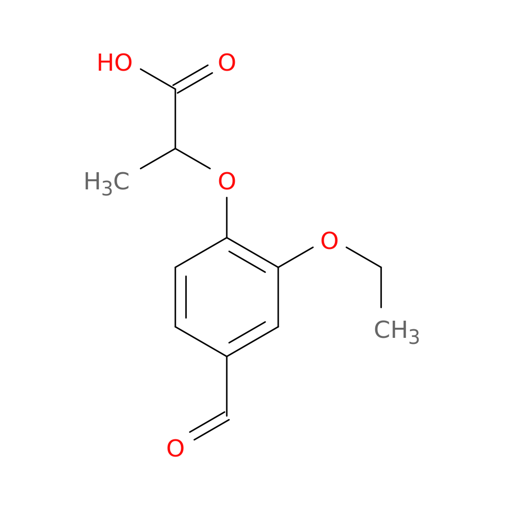 2-(2-Ethoxy-4-formylphenoxy)propanoic acid