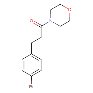 3-(4-broMophenyl)-1-Morpholinopropan-1-one