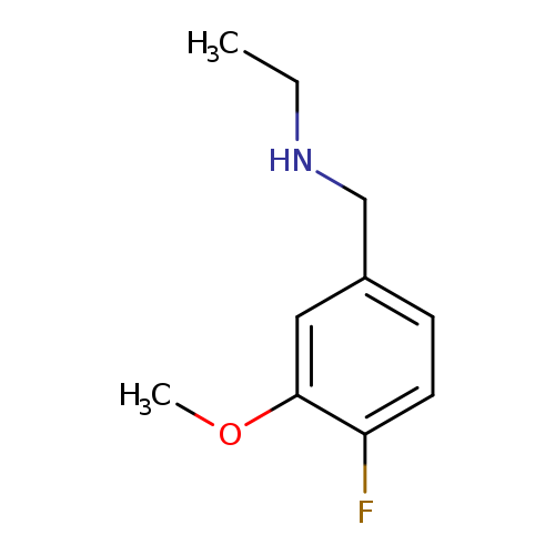 Ethyl[(4-fluoro-3-methoxyphenyl)methyl]amine