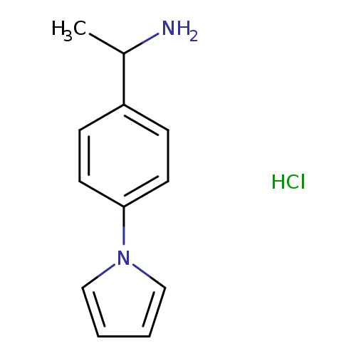 1-[4-(1H-pyrrol-1-yl)phenyl]ethan-1-amine hydrochloride