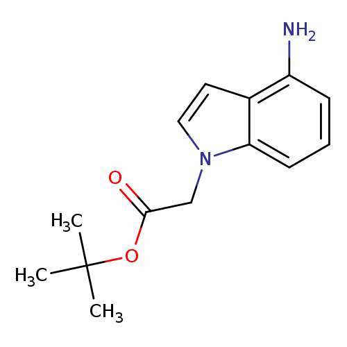 tert-butyl 2-(4-amino-1H-indol-1-yl)acetate