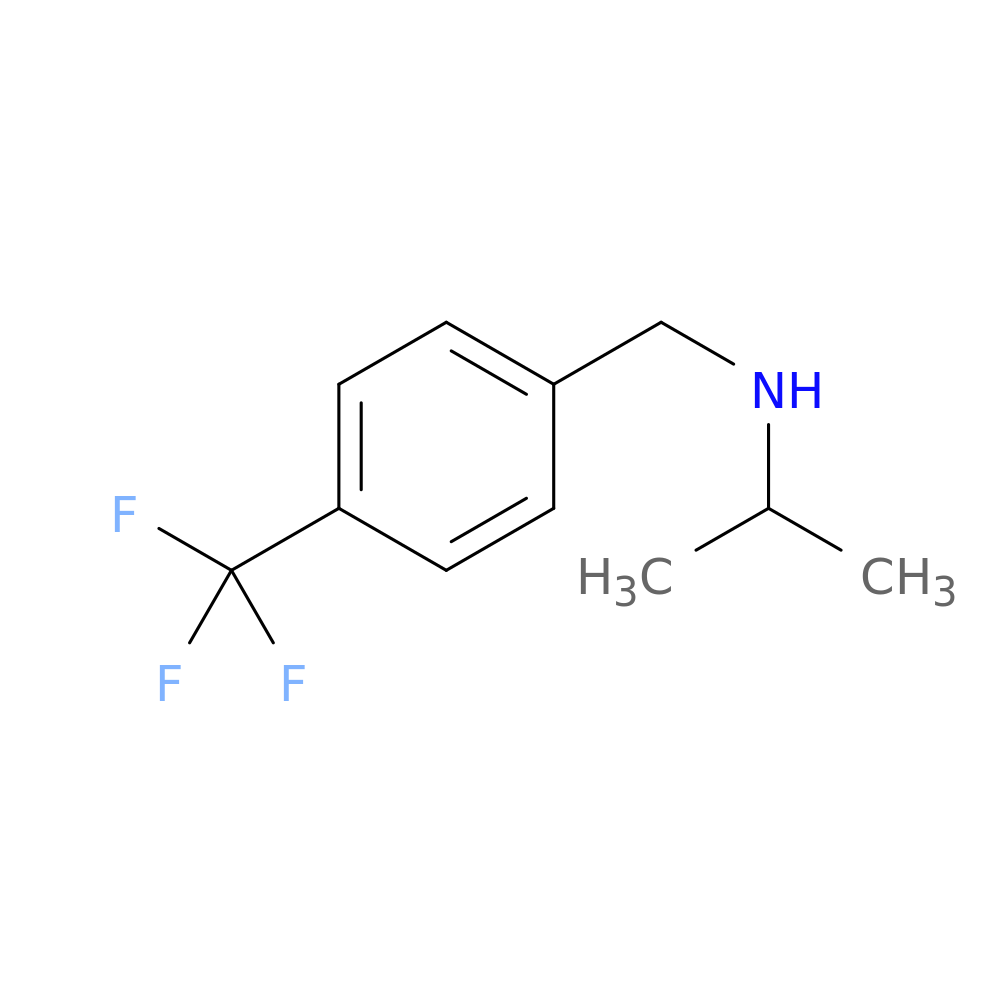 (propan-2-yl)({[4-(trifluoromethyl)phenyl]methyl})amine