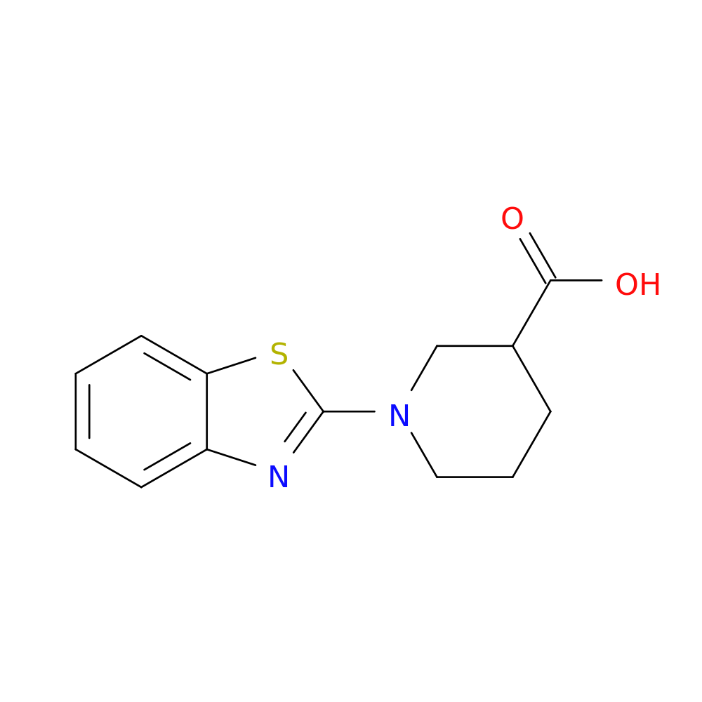 1-(1,3-benzothiazol-2-yl)piperidine-3-carboxylic acid