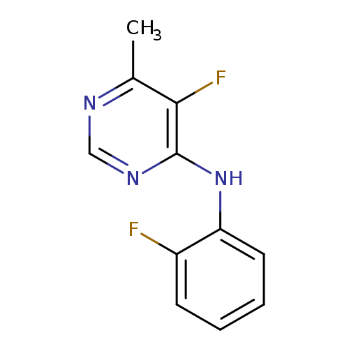 5-fluoro-N-(2-fluorophenyl)-6-methylpyrimidin-4-amine